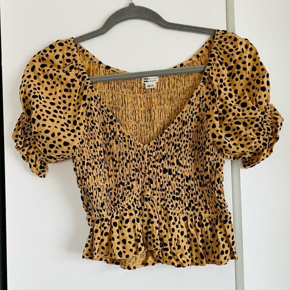 Billabong Tops - Billabong Sweet Talker Smocked Top